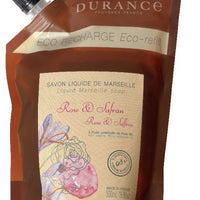 Eco Recarga Jabón de Marsella Líquido Rosa & Azafrán