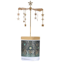 Cofre Carusel y Vela Perfumada Al Pie del Abeto