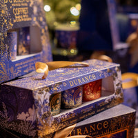 Estuche de 3 velas Abeto, Estrella y Canela)