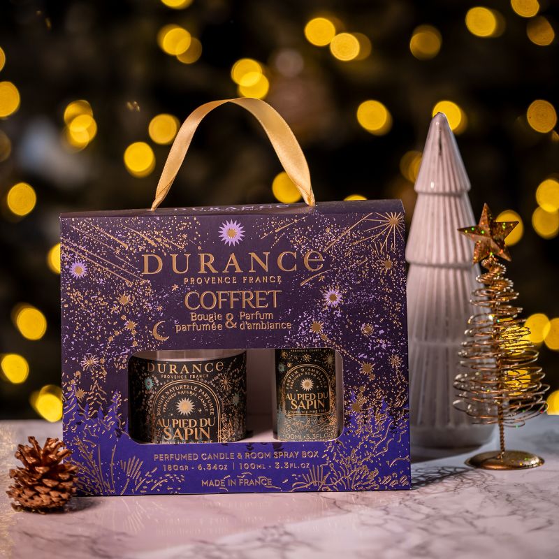 Estuche Vela Perfumada y Perfume Al Pie del Abeto