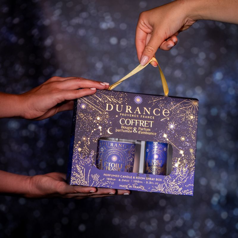 Estuche Vela Perfumada y Perfume  Estrella Fugaz