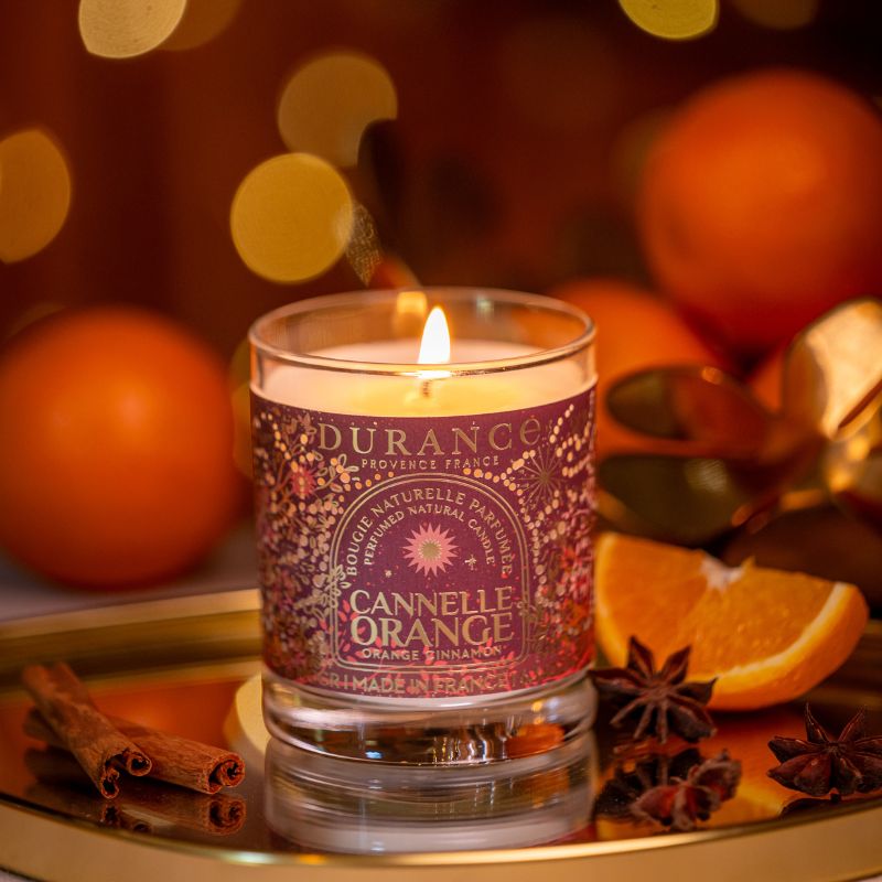 Vela Canela Naranja