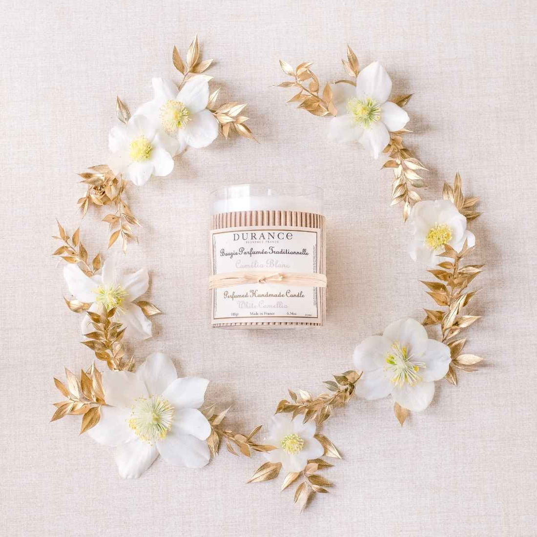 Vela Perfumada Camelia Blanca