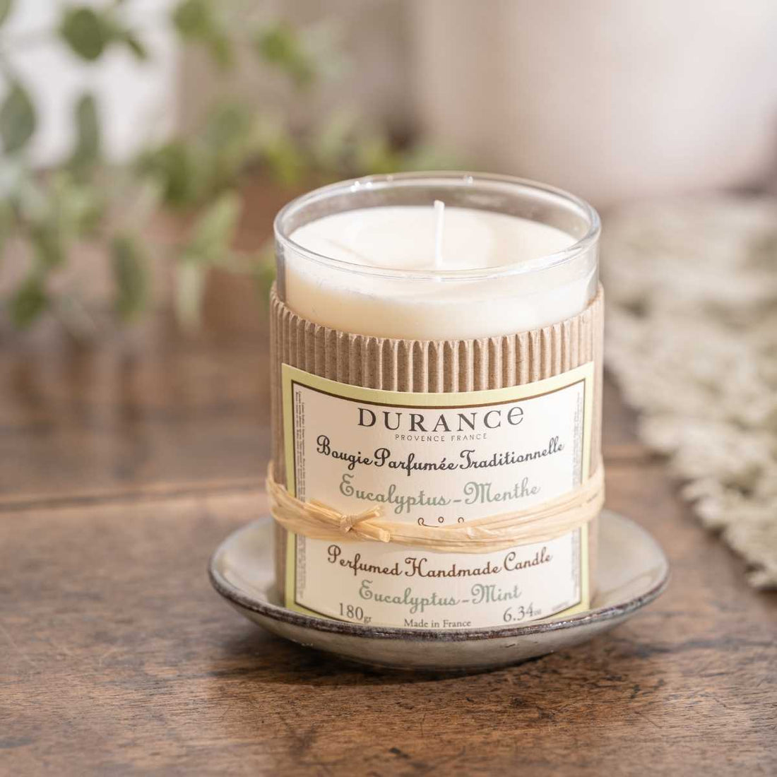Vela Perfumada Eucalipto Menta