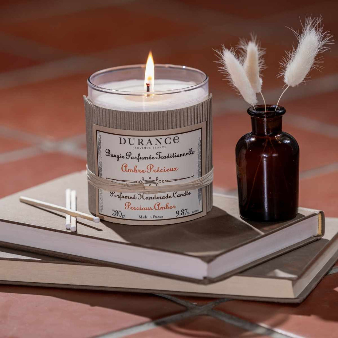 Vela Perfumada Grande Ámbar Precioso