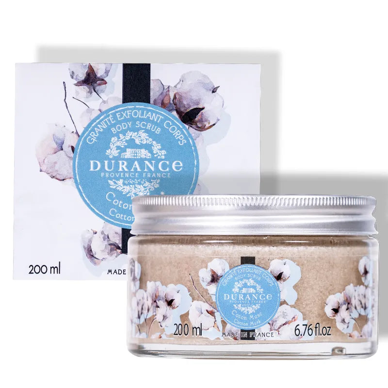Crema corporal exfoliante Algodón Cotton Musk 200ml