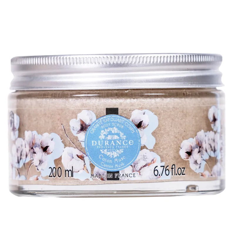 Crema corporal exfoliante Algodón Cotton Musk 200ml