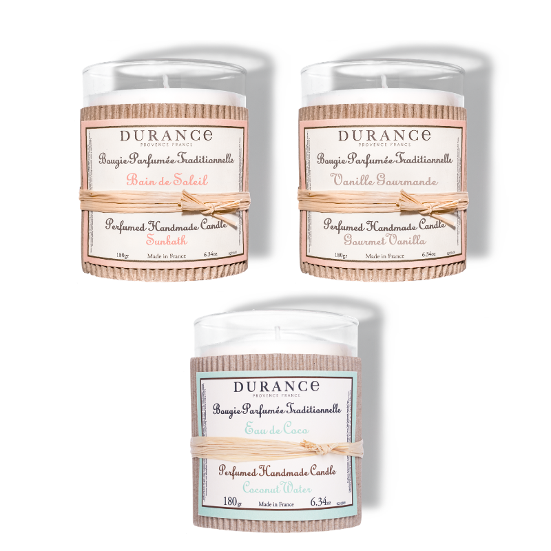 Trio Velas Perfumadas