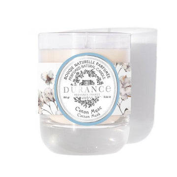 Vela Natural Perfumada Algodón Almizclado